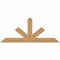 Ekena Millwork Saratoga Timber Gable Bracket, Western Red Cedar, 72"W x 30"H x 3 1/2"D x 5 1/2"F, 10/12 Pitch GBW072X30X0406SAR00SWR - alternate 1